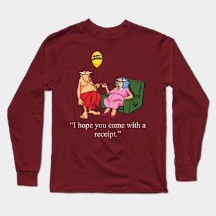 Funny Spectickles Marital Birthday Humor Long Sleeve T-Shirt